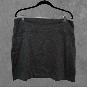 MAURICES | Heather Gray Knit Mini Skirt Size L